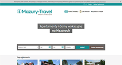 Desktop Screenshot of mazury-travel.com
